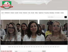 Tablet Screenshot of anoregsc.org.br